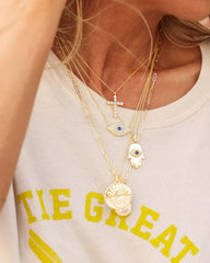 Hamsa Pendant Necklace