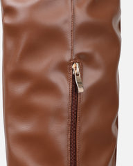 Fisher Tan Over The Knee Boots