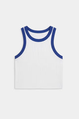 Kiki Ribbed Crop Tank