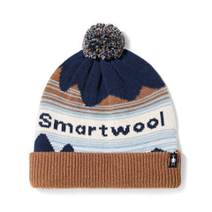 Knit Winter Pattern POM Beanie