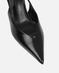 Layana Black Box Slingback Court Shoes