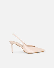 Layana Stone Box Slingback Court Shoes