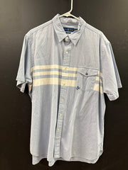 Light Blue Polo Ralph Lauren classic-fit short-sleeve button-down shirt size xxl