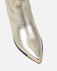 Maurice Gold Calf Western Boots