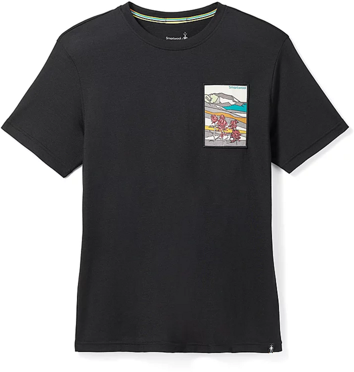 Men's Mountain Patch Graphic Short Sleeve Tee