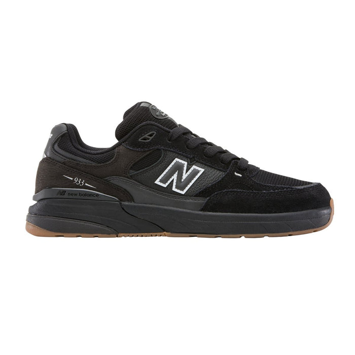 New Balance Numeric 933 Reynolds Black/Black Gum