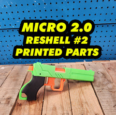 Type 2 - Micro 2.0 Resehll GenCoMegawerks XShot Printed Parts