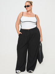 Archer Pants Black Curve