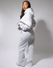 Maeve Simmi Studios SL Sport Hoodie In Pebble Grey