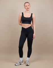 Blake V Front Leggings in Black
