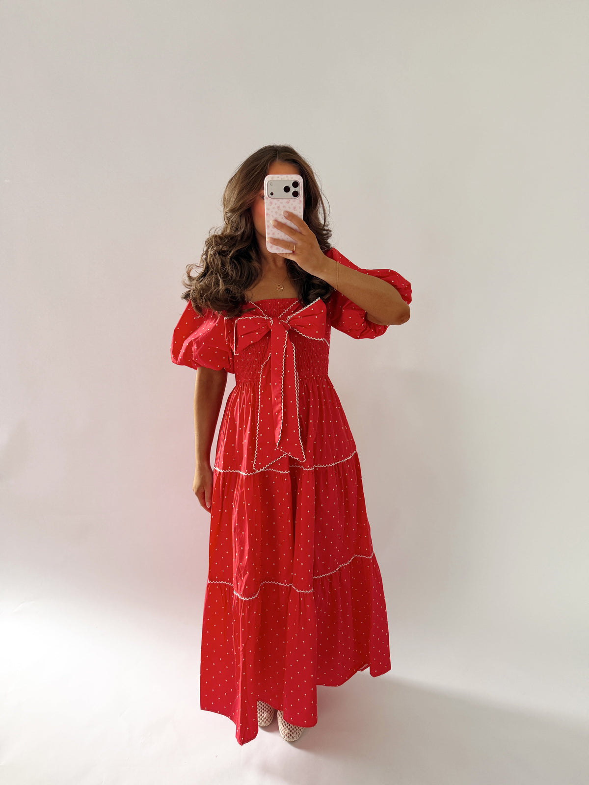 Honey Pie Bow Midi Dress