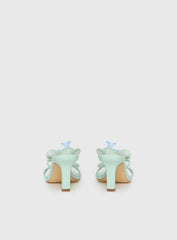 Azira Flower Detail Heels Blue