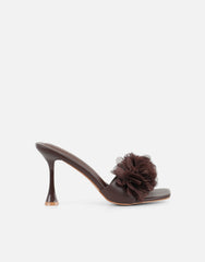 Kaz Brown Petail Detail Mules