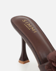Kaz Brown Petail Detail Mules