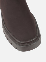 Judd Brown Suede Chunky Chelsea Boots