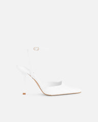 Bebbo White Woven Court Shoes