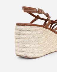 Belise Tan Wedge Heels