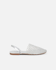 Avianna Silver Woven Mesh Sliders