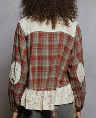 Plaid Fireside Top
