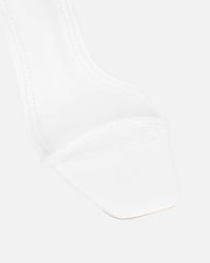 Yesmina White Heeled Sandals