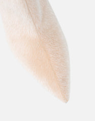Harvie Beige Faux Pony Hair Heeled Ankle Boots