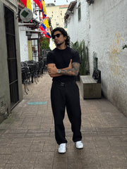 Pantalon Lino de Hebilla