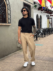 Pantalon Lino de Hebilla