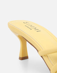 Jemima Yellow Flower Detail Mules