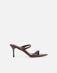 Pearl Brown Mules