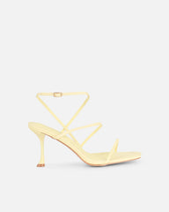 Kaleah Lemon Heeled Sandals