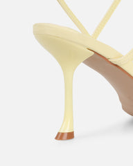 Kaleah Lemon Heeled Sandals