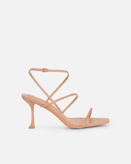 Kaleah Nude Heeled Sandals