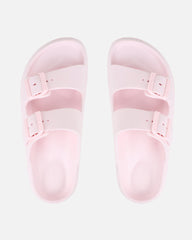 Samantha Pink EVA Slip on Footbed Slides