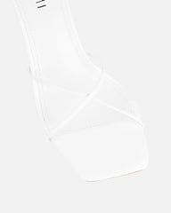 Sameel White Mules