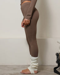 Willow Chocolate Sculpt Leggings