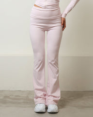 Sienna Pink Sculpt Flared Trousers