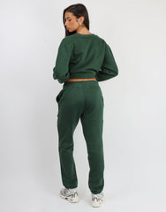 Elwood Simmi Studios Varsity Cuffed Jogger in Pine Green