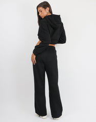 Maeve Simmi Studios Essentials Hoodie in Black