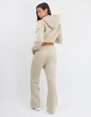 Maeve Simmi Studios Essentials Hoodie in Cashew