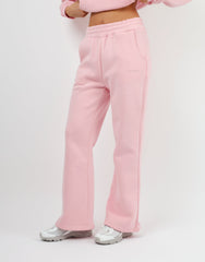 Maddie Simmi Studios Essentials Flared Joggers in Baby Pink
