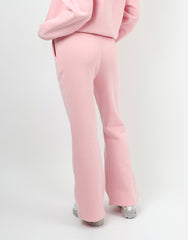 Maddie Simmi Studios Essentials Flared Joggers in Baby Pink