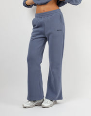 Maddie Simmi Studios Essentials Flared Joggers in Blue