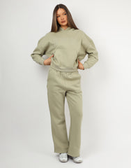 Mykonos Simmi Studios SL Sport Hoodie In Sage