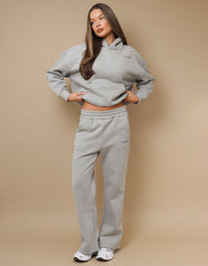 Maeve Simmi Studios Essentials Hoodie In Light grey