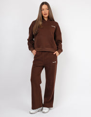 Marilyn Simmi Studios Bubble Print Hoodie In Brown