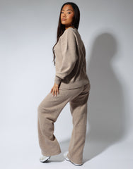 Faye Simmi studios soft touch crew neck in oatmeal