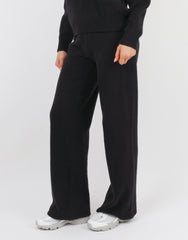 Eve simmi studios soft touch wide leg trousers in black