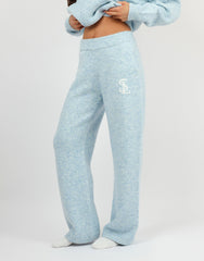 Romy Simmi Studios Chunky Knit Trousers in Blue