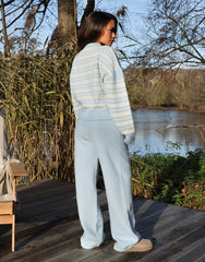 Bonnie Simmi Studio Stripe Cardigan in Blue