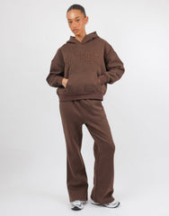 Mia Simmi Studios SL Sport Hoodie In Brown